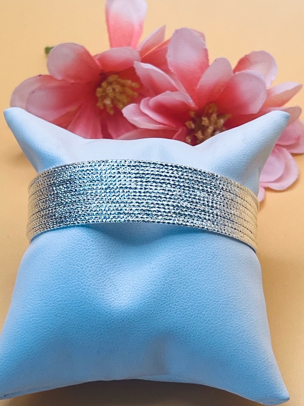 Silver Bangle Bracelet stamped .925